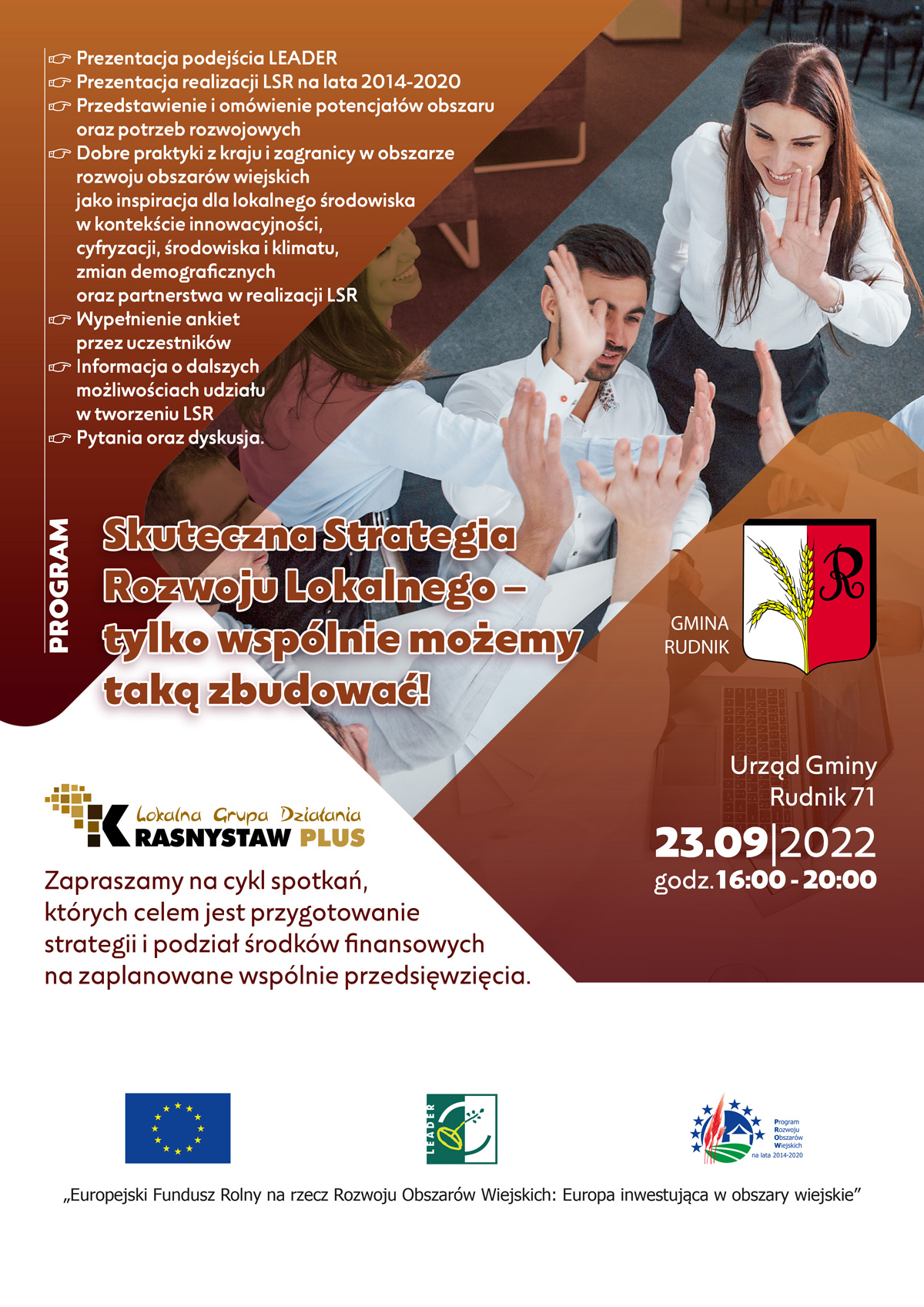 Skuteczna Strategia Rozwoju - spotkanie w Rudniku , 23.09.2022