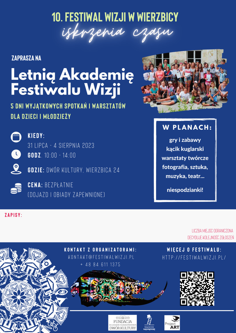 plakat LAFW w Wierzbicy.