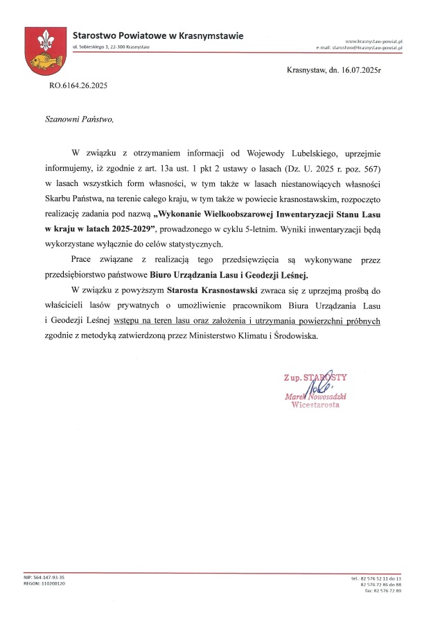Starostwo Powiatowe w Krasnymstawie