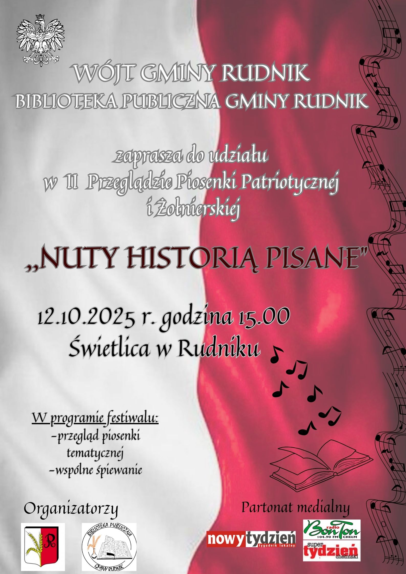 	II Przegląd Piosenki Patriotycznej w Rudniku Dzisiaj
